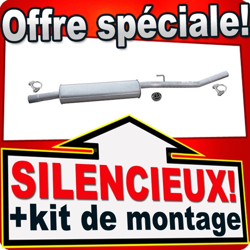Silencieux intermédiaire pour - silencieux,