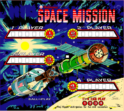 Williams space mission - williams, pinball