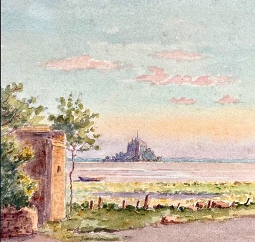 Aquarelle post impressionniste - aquarelle, post-impressionniste