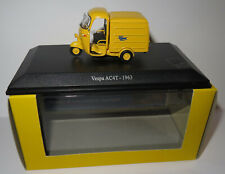 RARE UH SCOOTER TRIPORTEUR VESPA AC4T 1963 POSTES POSTE PTT 1/43 IN LUXE BOX