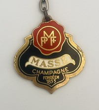 PORTE CLÉ - Champagne MASSÉ / Centenaire 1853-1953 / Vintage Keychain - Emaillé 