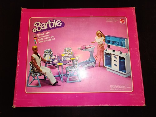 Barbie mattel 1978 - barbie, salle