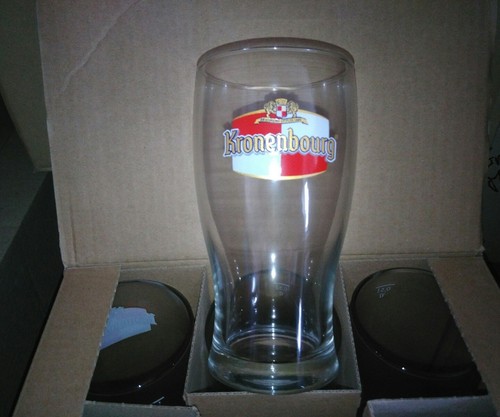 Verres biere kronenbourg kro - 6,