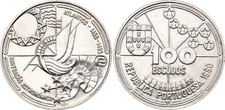 100 Escudos - Navigation Astronomique - 1990