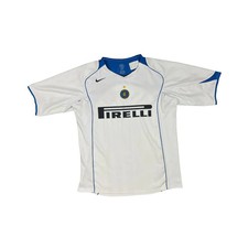 Maillot football vintage Inter Milan extérieur #4 J.Zanetti saison 2004-2005