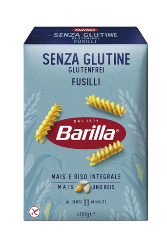 Barilla sans gluten fusilli - -,