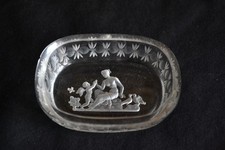 petit saleron cristal époque empire décor venus et cupidon