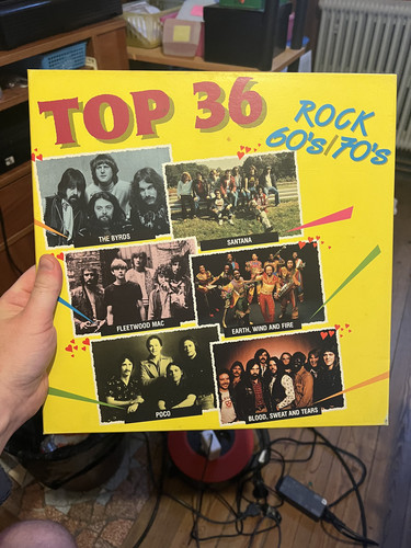 Disque vinyle coffret - top, 36