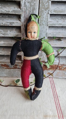 Ancienne poupee doudou - ancienne,