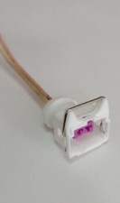 9639299680 Connecteur fiche câble faisceau Prise klaxon Citroën Saxo Peugeot 106