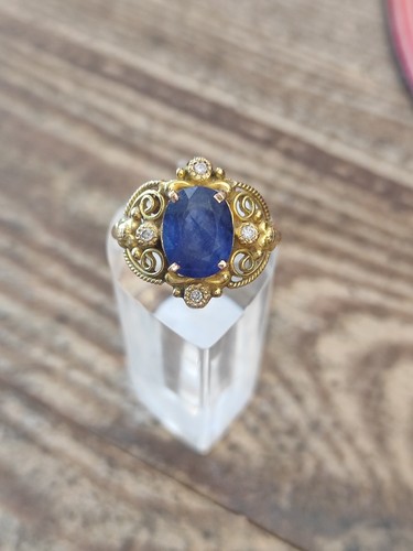 Bague carats ancienne - 18,