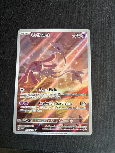 Carte pokémon créfollet - carte,