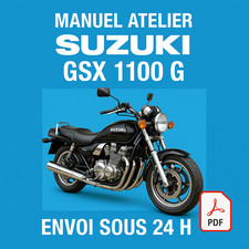 Manuel Atelier Suzuki GSX 1100
