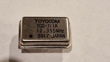 Vintage Toyocom TCO-711A 12,355 MHz Oscillateur à Cristal