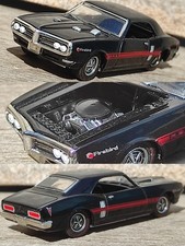 1/64 Pontiac Firebird 1968 F-Body Voiture Américaine Miniature Collection Métal 