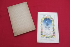  Jean-Adrien MERCIER  "  Les NUITS " par   A. de  Musset   1946 H. Piazza