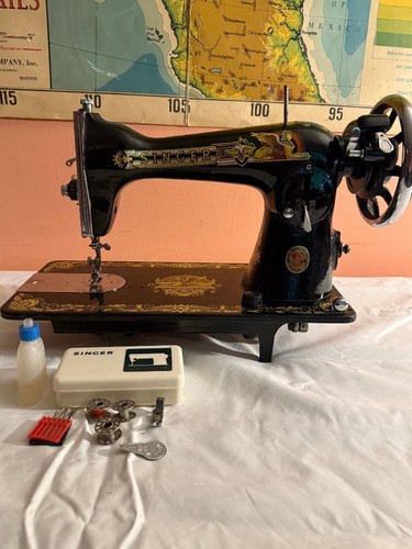 Singer sewing machine with - 15,