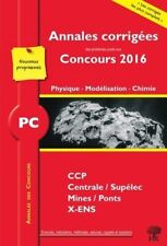 Annales des concours 2016 PC