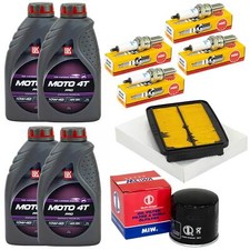 Bougies Entretien Kit Huile 4L