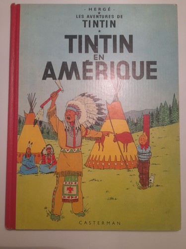 Tintin amerique 1957 - en,