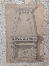 Dessin, lavis Projet de