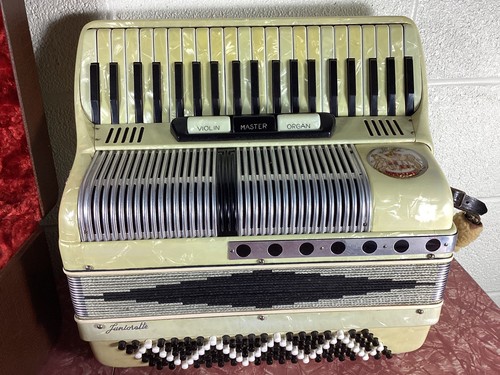 Vintage noble accordian with - vintage,