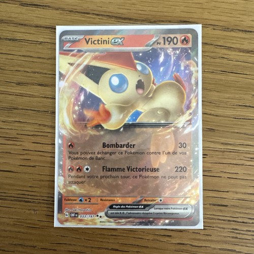 Carte pokémon victini ev3 - pokémon,