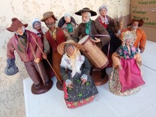 1 lot de 14 santons anciens en