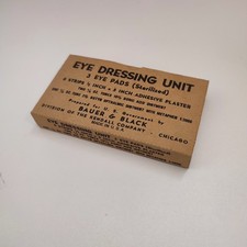 Reproduction d’une boite Eye Dressing Unit – US Army WW2 militaria