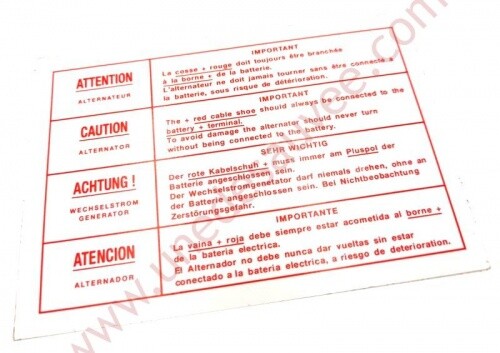 Autocollant sticker moteur - autocollant,