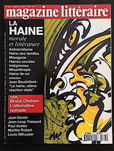 Magazine littéraire 323 - littéraire,