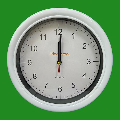 20cm rond blanc horloge - 20cm,