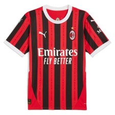 Maillot Milan Acm Home Jersey Reproduction PUMA Original 774979 01 Rouge Noir