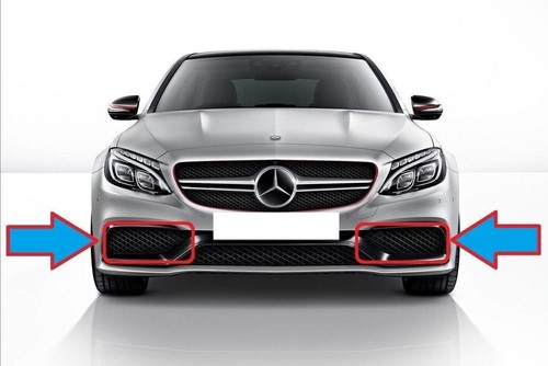 Afdekking bumper mercedes benz - afdekking, mercedes-benz