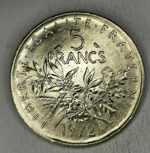 1972 francs f semeuse - francs,