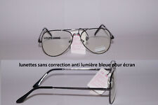 lunettes sans correction anti