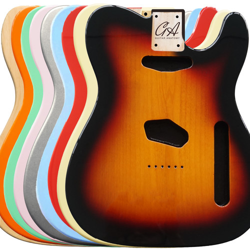 Corps guitare tele nitro - de,