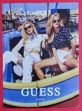 Publicité de presse: Vêtements Mode  GUESS  VICTORIA TURNER SOPHIA LUDERS 2024