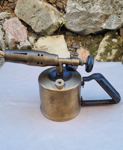 Ancienne lampe souder l - lampe, à