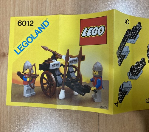 Lego vintage castle - 6012, siege