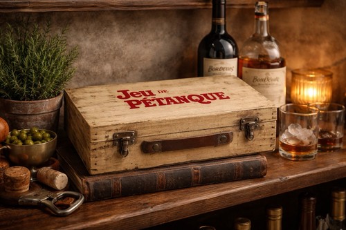 Vintage french pétanque - vintage, game