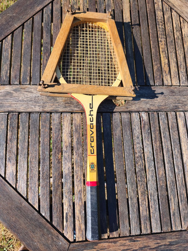 Raquette tennis bois - en,