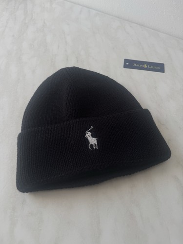 Bonnet polo ralph lauren noir - bonnet,