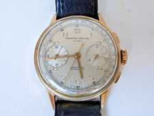 montre homme swiss made Pronto Verdal chronograph mécanique vintage rare