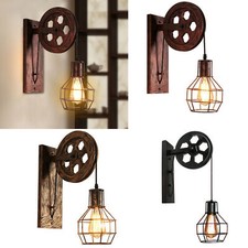 applique murale cage à poulie