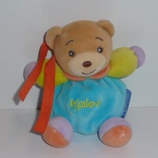 Doudou Ours Kaloo - Bleu Vert