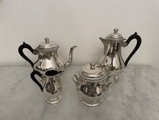 Service À Café Et Thé En Argent Massif TETARD FRÈRES Minerve 1er Titre 