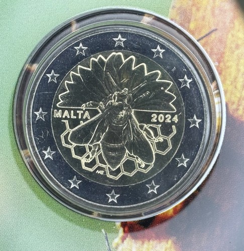 Euro malte 2024 fdc coincard - 2,