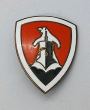 Insigne KM 11. U-Flotille U-boot basée à Bergen WW2 REPRODUCTION