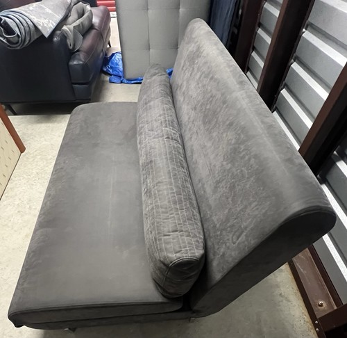 Ligne roset gray futon sofa - ligne,